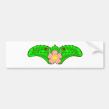Blumenmuster floral pattern auto sticker