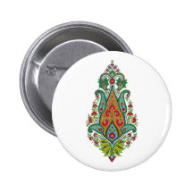 Blumenmuster floral pattern button
