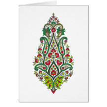 Blumenmuster floral pattern karten