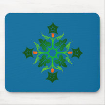 Blumenmuster floral pattern mousepad