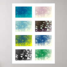 Blumenwiesezartpastell Plakate