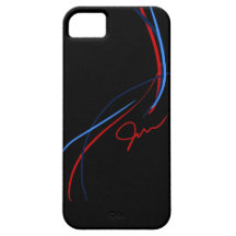 BMW ///M randar iPhone5 (svarten) iPhone 5 Skal