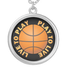 Bo för att leka, att leka för att bo basket smycken
