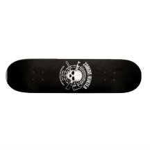 bo för zombiejägareodöda som är dött skate board deck