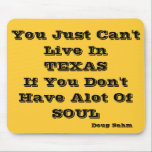 Bo i Texas Mousepad musmattor