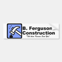 Bobby Ferguson konstruktionsbildekal