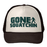 Bobo BORTA SQUATCHIN hatt som finner Bigfoot Kepsar