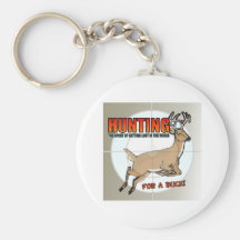 Bock som jagar Keychain Nyckel Ring