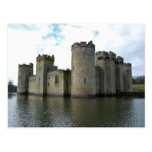 Bodiam slottvykort