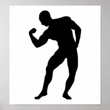 Bodybuildingidrottshall Posters
