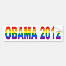 Bögar för den Obama bildekalet 2012