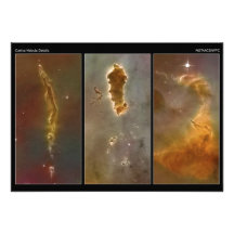 Bok liten kula i den Carina nebulaen från Hubblen Inbjudningar