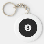 boll åtta nyckelring