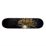 boll av avfyrar skateboarden