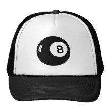 Boll för magi 8 trucker kepsar