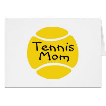 Boll för tennismammatennis kort
