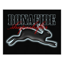 Bonafide Shapeshifter-Kanin Anpassningsbara Inbjudningskort