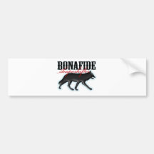 Bonafide Shapeshifter-Varg Bildekaler