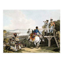 Bonaparte precis för hans flyg vykort