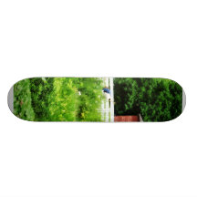 Bonde trädgård skateboard