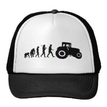 Bondeevolution av chaufförer för lantbruklantgårdt trucker kepsar