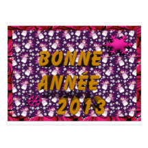 bonne année 2013 cartes postales
