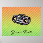 Boombox Affischer