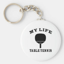 Bordtennis mitt liv nyckel ring