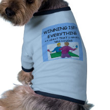 BORDTENNISvinnare Hund T-shirts