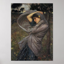 Boreas - John William Waterhouse Posters