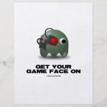 Borg (Retro Avatarlekansikte) Flygblad Designs