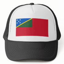 Borgerlig Ensign av Solomonen Island, Slovenien Trucker Keps