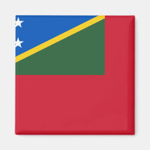 Borgerlig Ensign av Solomonen Island, Slovenien Magnet För Kylskåp
