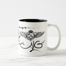 Början, GETTO LJUD- KaBlooom! , ALG-logotyp Mugg