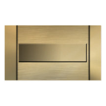 Borstade guld- visitkortar