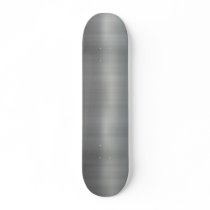 Borstat flott belägger med metall texturerat skate board