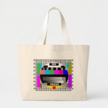 Borta fiske som är roligt testar mönsterT-tröja! Tote Bag