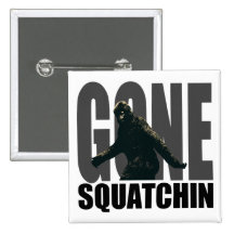 Borta SQUATCHIN - Deluxe version Knapp Med Nål