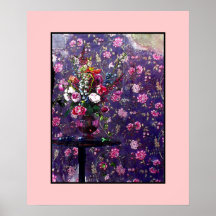 Bortskämd affisch för blomma~ 20x24/hopslingrad de