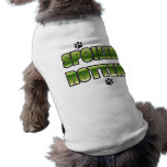Bortskämd rutten vovveskjorta hund t-shirt