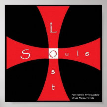 Borttappad Soulsaffisch (den svart logoen)