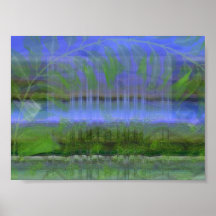 Bosatt paradis print
