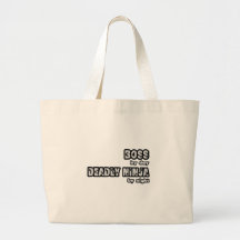 Boss By Day...Deadly Ninja By Night Bag