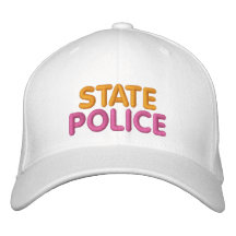 Boston statlig polis broderad rolig hatt