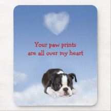 Boston Terrier Mousepad Musmattor