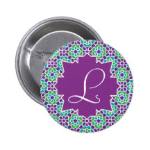 Botón personalizable R Alhambra 00018 + Letra