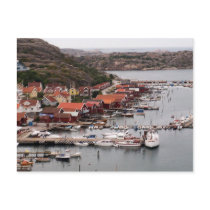 Bovallstrand by vykort