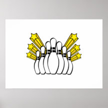 Bowla stift affischer