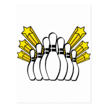 Bowla stift vykort