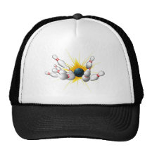 Bowla strejka baseball hat